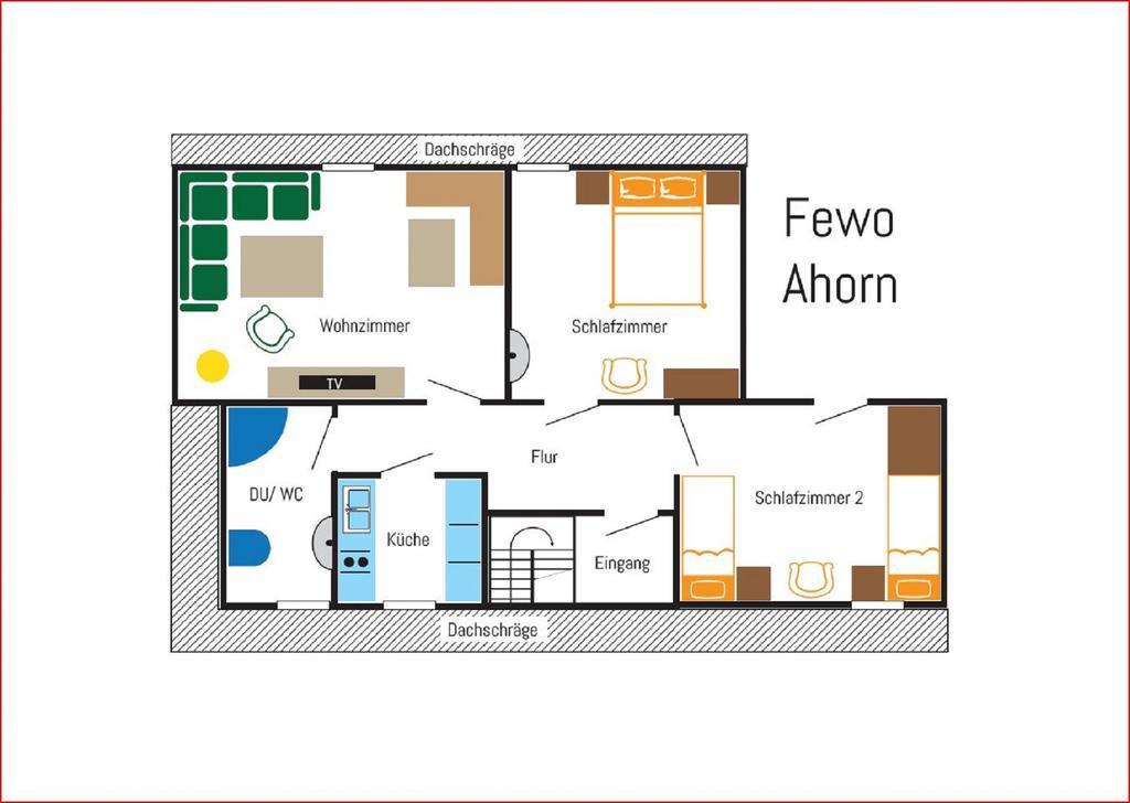 Ferienhaus Richter Drognitz Экстерьер фото